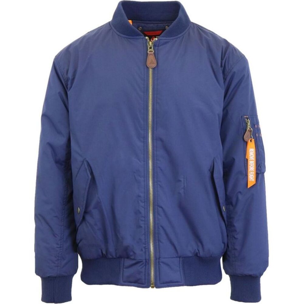 Galaxy Mens Solid Bomber Jacket, NWT